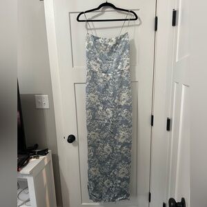 Reformation Frankie Silk Dress